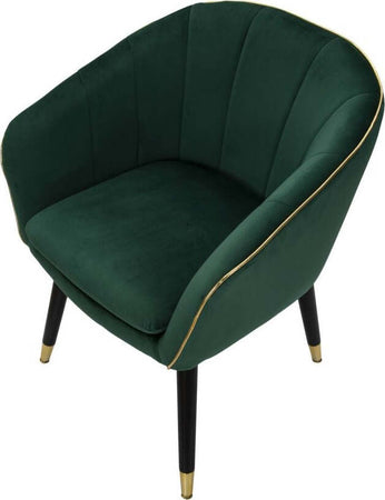 Poltrona-Paris-Verde/Gold-Cm-62X58X78