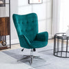 Poltrona-per-Ufficio-e-Salotto-in-Velluto,-Girevole-con-Braccioli-e-Altezza-Regolabile,-Blu-sedia-studio-camera-F839-453V00BUA