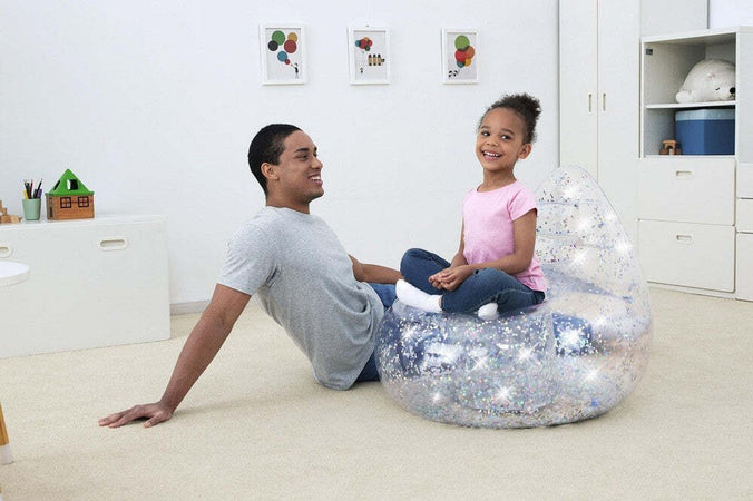 Poltrona Poltroncina Gonfiabile Glitter Dream 72x72x64cm 2 Camera Ad Aria 75105 Giochi e giocattoli/Sport e giochi all'aperto/Giochi aquatici e piscine per bambini/Canotti e gonfiabili galleggianti Trade Shop italia - Napoli, Commerciovirtuoso.it