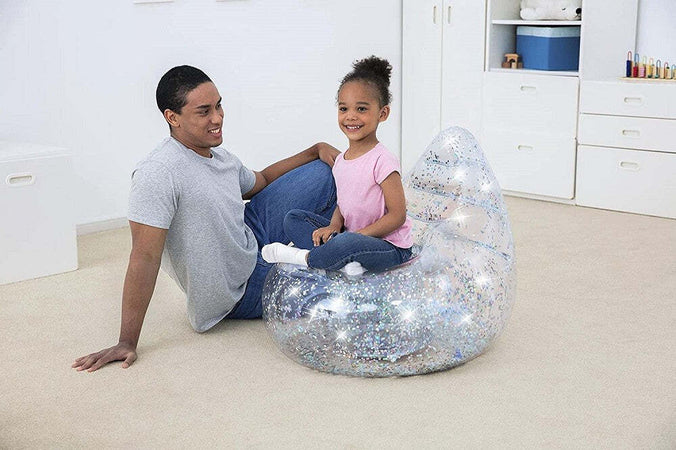 Poltrona Poltroncina Gonfiabile Glitter Dream 72x72x64cm 2 Camera Ad Aria 75105 Giochi e giocattoli/Sport e giochi all'aperto/Giochi aquatici e piscine per bambini/Canotti e gonfiabili galleggianti Trade Shop italia - Napoli, Commerciovirtuoso.it