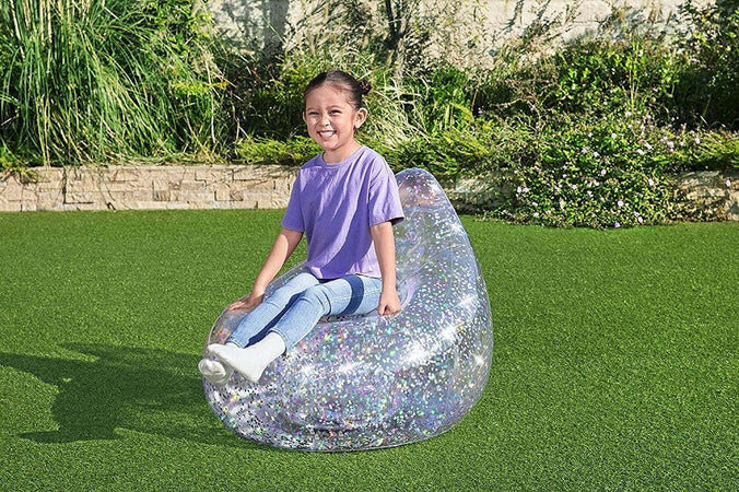 Poltrona Poltroncina Gonfiabile Glitter Dream 72x72x64cm 2 Camera Ad Aria 75105 Giochi e giocattoli/Sport e giochi all'aperto/Giochi aquatici e piscine per bambini/Canotti e gonfiabili galleggianti Trade Shop italia - Napoli, Commerciovirtuoso.it