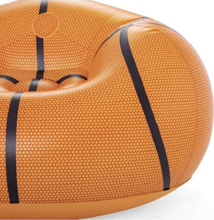 Poltrona Pouf Gonfiabile Design Palla Da Basket Bambini Ragazzi 114x112x66cm 75103 Giochi e giocattoli/Sport e giochi all'aperto/Giochi aquatici e piscine per bambini/Canotti e gonfiabili galleggianti Trade Shop italia - Napoli, Commerciovirtuoso.it