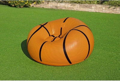 Poltrona Pouf Gonfiabile Design Palla Da Basket Bambini Ragazzi 114x112x66cm 75103 Giochi e giocattoli/Sport e giochi all'aperto/Giochi aquatici e piscine per bambini/Canotti e gonfiabili galleggianti Trade Shop italia - Napoli, Commerciovirtuoso.it