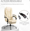 Poltrona-Presidenziale-in-Similpelle-Bianca-con-Schienale-Reclinabile-145°-e-Poggiapiedi,-64.5x69x109-117-cm-PS2921-083V01CWPS2