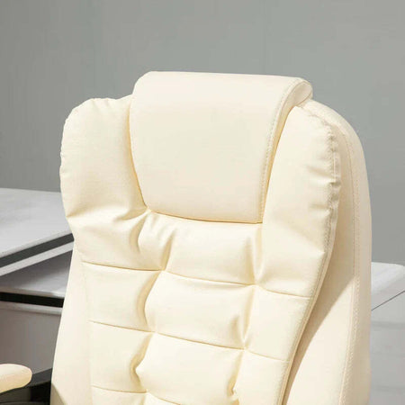Poltrona-Presidenziale-in-Similpelle-Bianca-con-Schienale-Reclinabile-145°-e-Poggiapiedi,-64.5x69x109-117-cm-PS2921-083V01CWPS2