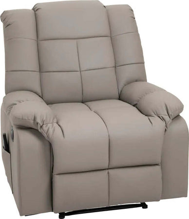 Poltrona-Relax-con-8-Punti-Massaggio-e-Reclinazione-a-165°-in-Finta-Pelle,-Grigio-CX8700-124V91GYCX8
