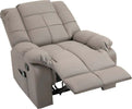 Poltrona-Relax-con-8-Punti-Massaggio-e-Reclinazione-a-165°-in-Finta-Pelle,-Grigio-CX8700-124V91GYCX8