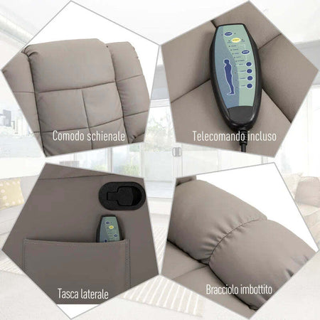 Poltrona-Relax-con-8-Punti-Massaggio-e-Reclinazione-a-165°-in-Finta-Pelle,-Grigio-CX8700-124V91GYCX8