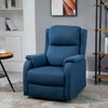 Poltrona-Relax-Elettrica-con-Schienale-Reclinabile-160°,-Poggiapiedi-e-Porta-USB,-Lino-Blu,-77-x-91-x-106cm-CV2833-844CV2