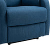 Poltrona-Relax-Elettrica-con-Schienale-Reclinabile-160°,-Poggiapiedi-e-Porta-USB,-Lino-Blu,-77-x-91-x-106cm-CV2833-844CV2