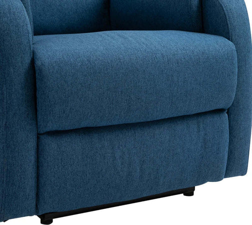 Poltrona-Relax-Elettrica-con-Schienale-Reclinabile-160°,-Poggiapiedi-e-Porta-USB,-Lino-Blu,-77-x-91-x-106cm-CV2833-844CV2