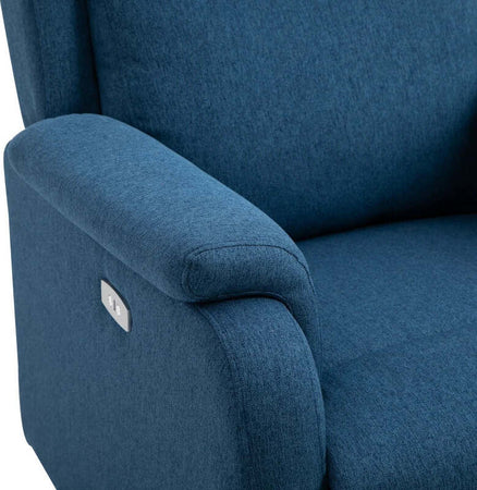 Poltrona-Relax-Elettrica-con-Schienale-Reclinabile-160°,-Poggiapiedi-e-Porta-USB,-Lino-Blu,-77-x-91-x-106cm-CV2833-844CV2