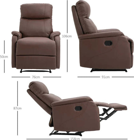 Poltrona-Relax-Manuale-con-Schienale-Reclinabile-145°-e-Poggiapiedi-in-Pelle-PU-Marrone,-76x91x106cm-YT6833-840YT6