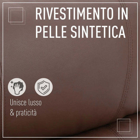 Poltrona-Relax-Manuale-con-Schienale-Reclinabile-145°-e-Poggiapiedi-in-Pelle-PU-Marrone,-76x91x106cm-YT6833-840YT6
