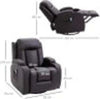 Poltrona-Relax-Massaggiante-e-Riscaldata-con-Telecomando,-85x94x104cm,-Finta-Pelle-Marrone-TR2700-050V92DRTR2
