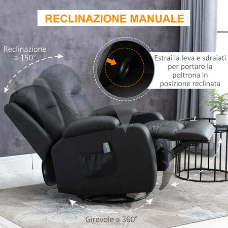 Poltrona-Relax-Reclinabile-fino-150°-in-Finta-Pelle-con-8-Punti-Massaggio-e-Riscaldamento,-Nero-WS7700-050V92BKWS7