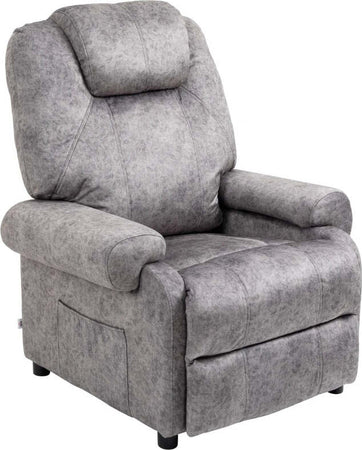 Poltrona-Relax-Reclinabile-Manualmente-in-Tessuto-con-Imbottitura-Extra,-Grigio-OP9839-339GYOP9