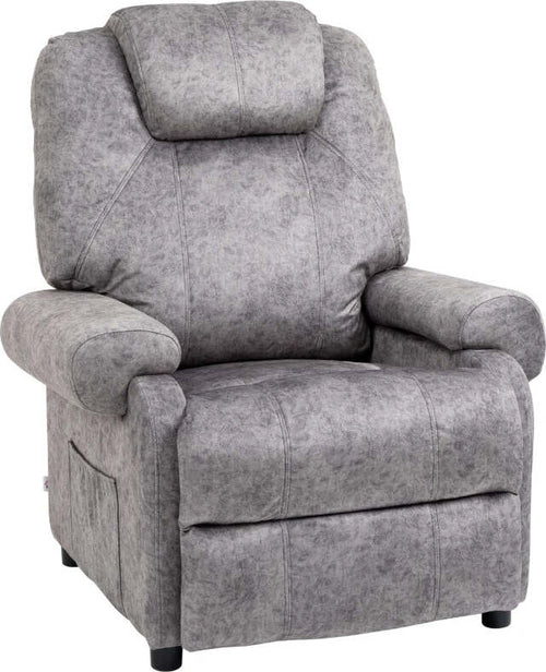 Poltrona-Relax-Reclinabile-Manualmente-in-Tessuto-con-Imbottitura-Extra,-Grigio-OP9839-339GYOP9