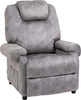 Poltrona-Relax-Reclinabile-Manualmente-in-Tessuto-con-Imbottitura-Extra,-Grigio-OP9839-339GYOP9