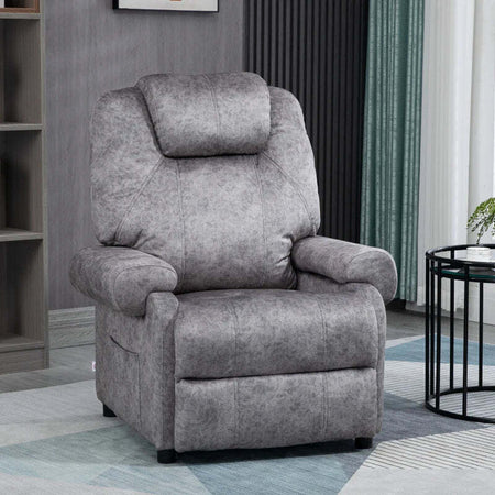 Poltrona-Relax-Reclinabile-Manualmente-in-Tessuto-con-Imbottitura-Extra,-Grigio-OP9839-339GYOP9