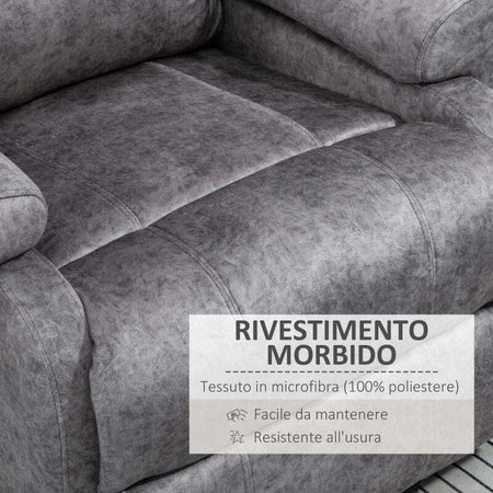 Poltrona-Relax-Reclinabile-Manualmente-in-Tessuto-con-Imbottitura-Extra,-Grigio-OP9839-339GYOP9