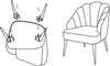 Poltrona-Shell-Nera-Cm-65X69X84