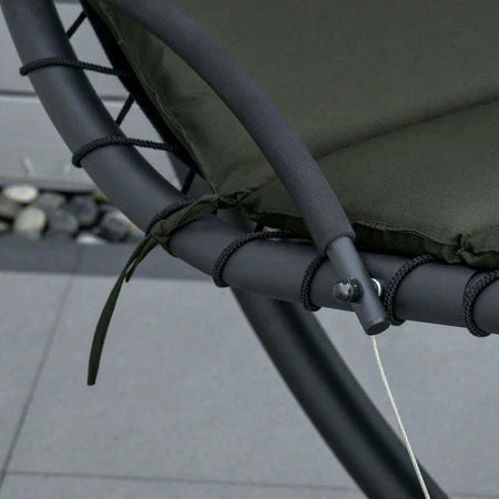 Poltrona-Sospesa-da-Giardino-con-Tettuccio-Orientabile-a-Protezione-UV,-Sedia-a-Dondolo-Sospesa-Imbottito-per-Esterno,-Grigio-Scuro-190x115x190-cm-84A-042CG