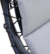 Poltrona-Sospesa-da-Giardino-con-Tettuccio-Orientabile-a-Protezione-UV,-Sedia-a-Dondolo-Sospesa-Imbottito-per-Esterno,-Grigio-190x115x190-cm--84A-042GY