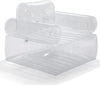 Poltrona Trasparente Pvc Gonfiabile Con Schienale 109x79x107cm Relax Casa 66502 Giochi e giocattoli/Sport e giochi all'aperto/Giochi aquatici e piscine per bambini/Canotti e gonfiabili galleggianti Trade Shop italia - Napoli, Commerciovirtuoso.it