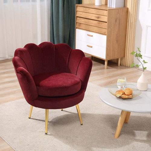 Poltrona-Vintage-di-Design-in-Velluto-Rosso-Scuro-Poltroncina-da-Camera-con-Schienale-Alto-76x67x74cm-sedia-poltroncina-salotto-soggiorno-ufficio-studio-F839-012WRA