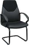 Poltrona visitatore Guru - nero - Unisit Casa e cucina/Arredamento/Studio/Sedie e Sgabelli/Sedie da scrivania Eurocartuccia - Pavullo, Commerciovirtuoso.it