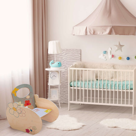 Poltroncina per Bambino - Fiori in Legno per Cameretta