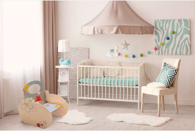 Poltroncina per Bambino - Fiori in Legno per Cameretta