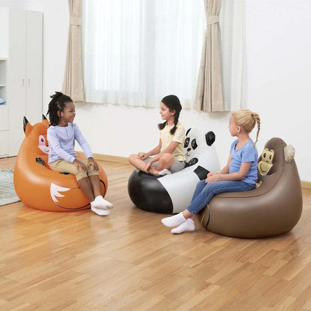 Poltroncina Poltrona Gonfiabile Design Animali Panda Scimmia Volpe 72 Cm 75116 Giochi e giocattoli/Sport e giochi all'aperto/Giochi aquatici e piscine per bambini/Canotti e gonfiabili galleggianti Trade Shop italia - Napoli, Commerciovirtuoso.it