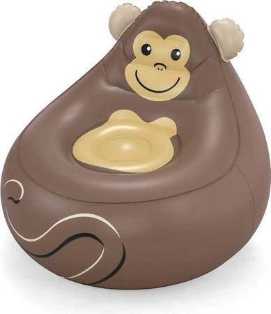 Poltroncina Poltrona Gonfiabile Design Animali Panda Scimmia Volpe 72 Cm 75116 Giochi e giocattoli/Sport e giochi all'aperto/Giochi aquatici e piscine per bambini/Canotti e gonfiabili galleggianti Trade Shop italia - Napoli, Commerciovirtuoso.it