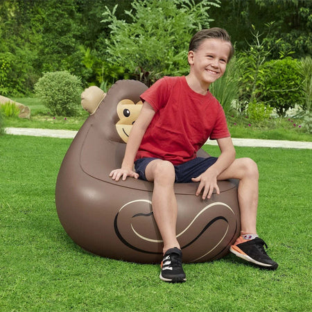 Poltroncina Poltrona Gonfiabile Design Animali Panda Scimmia Volpe 72 Cm 75116 Giochi e giocattoli/Sport e giochi all'aperto/Giochi aquatici e piscine per bambini/Canotti e gonfiabili galleggianti Trade Shop italia - Napoli, Commerciovirtuoso.it