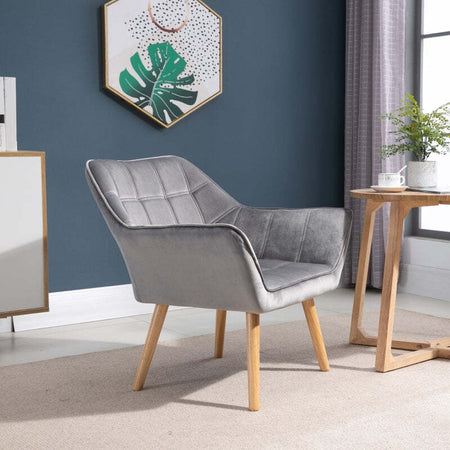 Poltroncina-Stile-Nordico-in-Legno-ed-Effetto-Velluto-Grigio-per-Soggiorno-o-Ufficio-,-64x62x72.5-cm-sedia-poltrona-salotto-studio-F833-799V00GYA