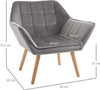 Poltroncina-Stile-Nordico-in-Legno-ed-Effetto-Velluto-Grigio-per-Soggiorno-o-Ufficio-,-64x62x72.5-cm-sedia-poltrona-salotto-studio-F833-799V00GYA