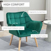 Poltroncina-Stile-Nordico-in-Legno-ed-Effetto-Velluto-Verde-per-Soggiorno-o-Ufficio-,-64x62x72.5-cm-,-sedia-poltrona-salotto-studio-F833-799V00GNA