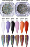 Polvere-Pigmenti-Scaglie-Olografico-Pennello-Applicatore-Effetto-Specchio-Nail