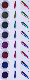 POLVERE PIGMENTI SCAGLIE OLOGRAFICO PENNELLO EFFETTO SPECCHIO CHROME NAIL ART Bellezza/Manicure e pedicure/Decorazioni per unghie/Attrezzatura per Nail Art/Glitter Trade Shop italia - Napoli, Commerciovirtuoso.it
