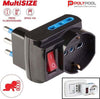 POLY-POOL-Adattatore-elettrico-multi-presa-con-interruttore