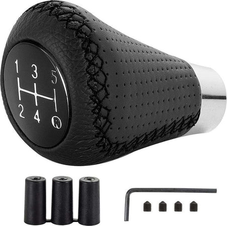 Pomello Leva Cambio Pelle Universale Per Auto 5 Marce Adattatori 8mm 10mm 12mm Auto e Moto/Parti per auto/Allestimenti interni/Pomelli leva cambio Trade Shop italia - Napoli, Commerciovirtuoso.it