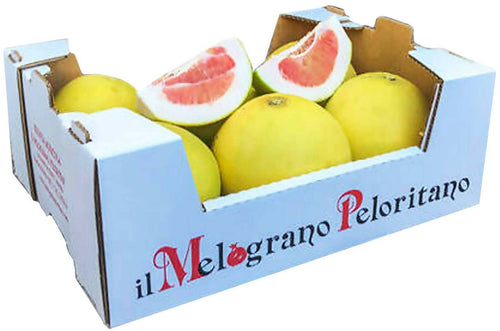 Pomelo Rosa Siciliano 6 Pz. Pompelmi Rosa Di Sicilia Confezione da 6 Il Melograno Peloritano