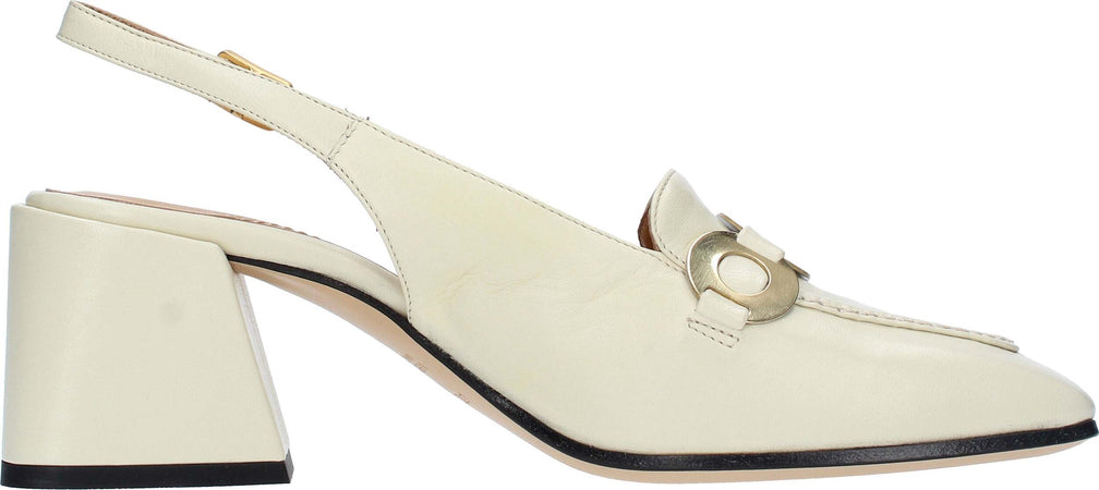 Pomme-d'Or-Scarpe-con-Tacco-Bianco-da-donna