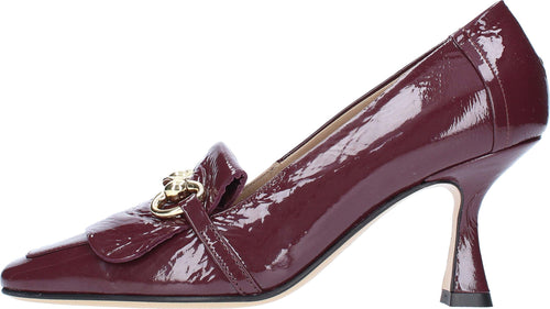 Pomme-d'Or-Scarpe-con-Tacco-Bordeaux-da-donna