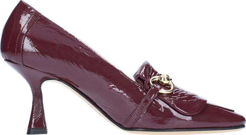 Pomme-d'Or-Scarpe-con-Tacco-Bordeaux-da-donna