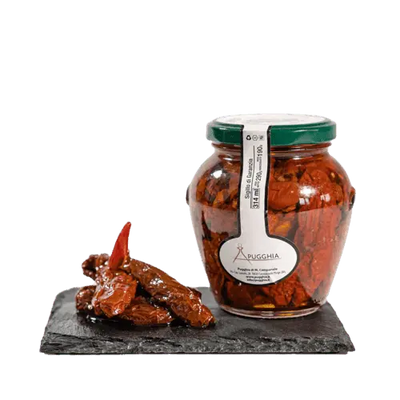 Pomodori secchi sottolio da 314g. - Pugghia