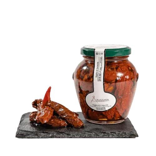 Pomodori secchi sottolio da 314g. - Pugghia