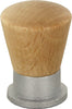 POMOLO-IN-LEGNO/OTTONE-SFERICO-ART.-745-mm-19-noce-chiaro